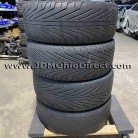 JDM A-Tech Schneider Ax-52 Gunmetal 17 Wheels with Tires